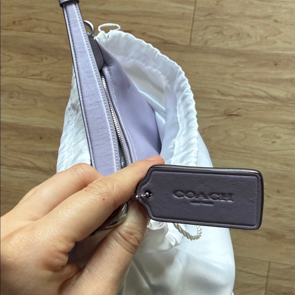 Coach Lilac Juliet Shoulder Bag - Picture 13 of 13